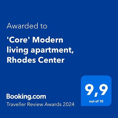 'Core' Modern Living Apartment, Rhodes Center Rhodes City Buitenkant foto